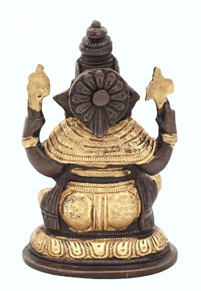 Brassaura® Brass Idol | Pure Brass | Height 5 Inches & Weight 0.84 kgs