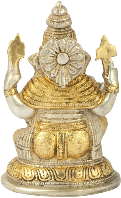 Brassaura® Brass Idol | Pure Brass | Height 5 Inches & Weight 0.84 kgs