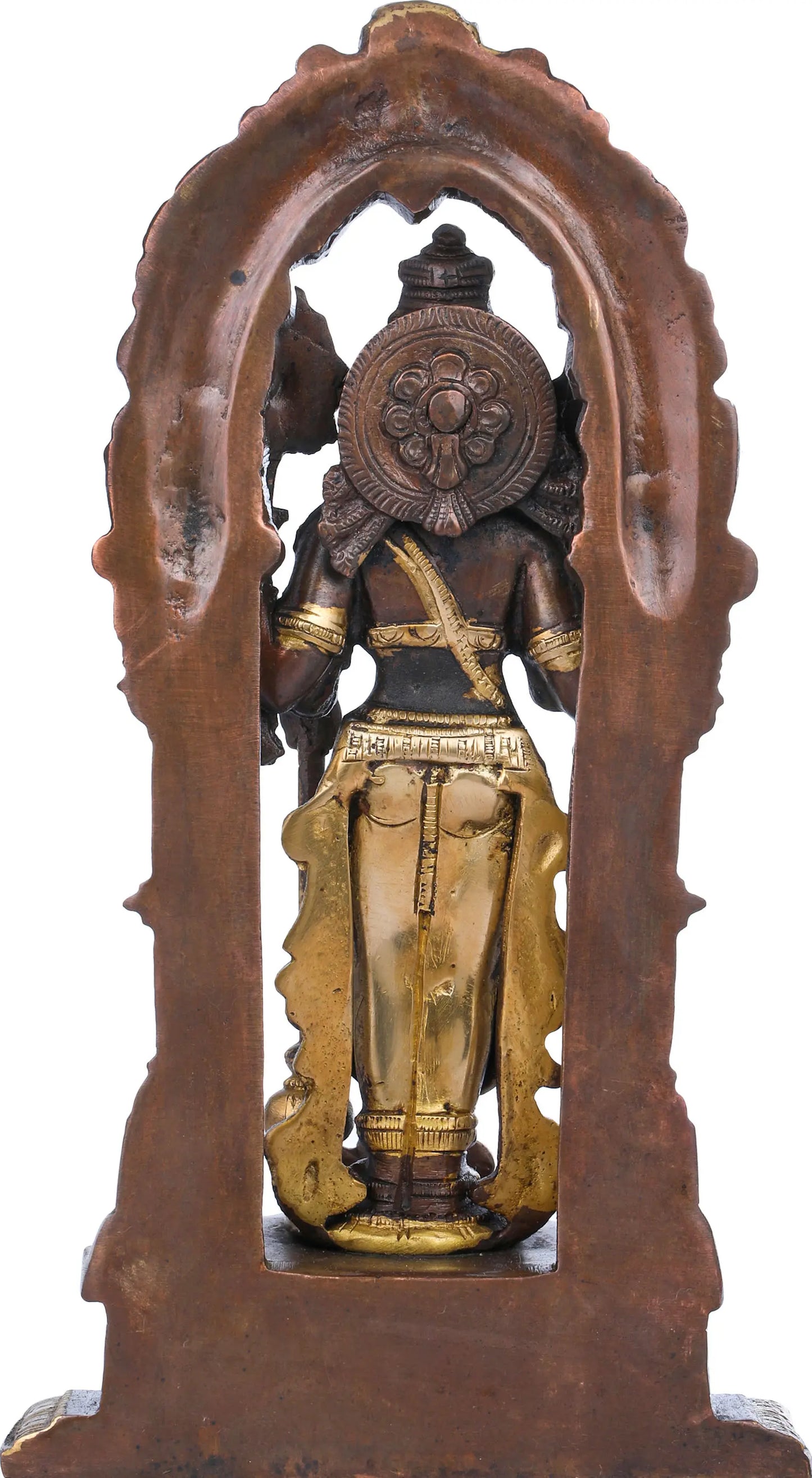 Brassaura® Lord Vishnu Brass Statue | Height 9.4 Inches & Weight 1.90 kgs