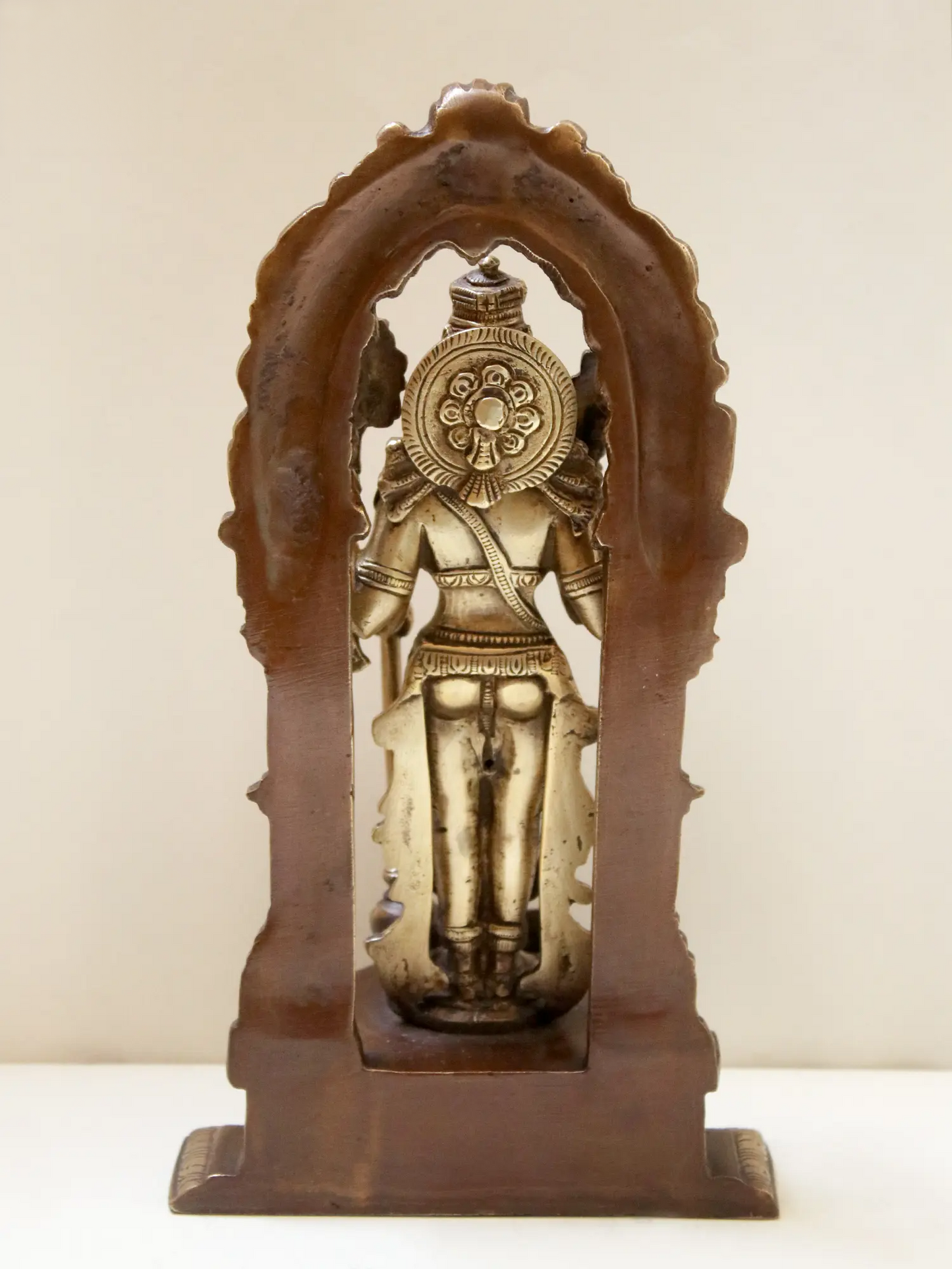 Brassaura® Lord Vishnu Brass Statue | Height 9.4 Inches & Weight 1.90 kgs