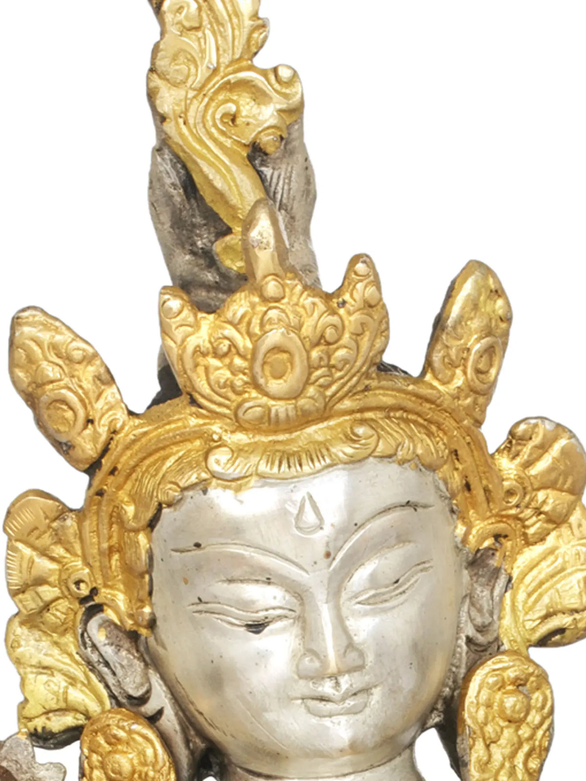 ब्रैसौरा® ब्रास देवी तारा प्रतिमा | ऊंचाई 10.43 इंच और वजन 3.20 किग्रा