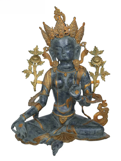 ब्रासोरा® तारा बैठी हुई | पीतल की मूर्ति | ऊंचाई 27.5 इंच और वज़न 24.10 किलोग्राम