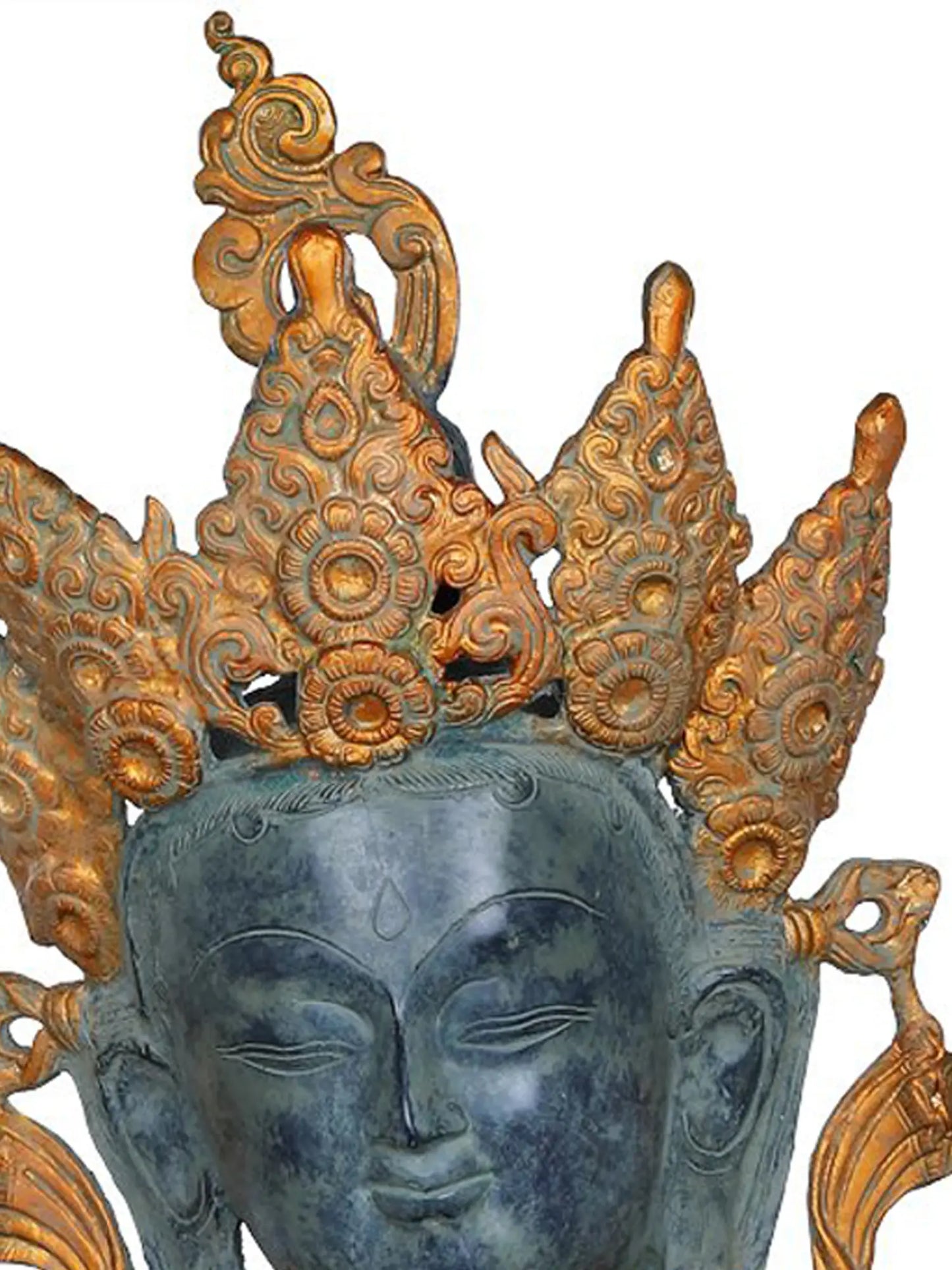 ब्रासोरा® तारा बैठी हुई | पीतल की मूर्ति | ऊंचाई 27.5 इंच और वज़न 24.10 किलोग्राम