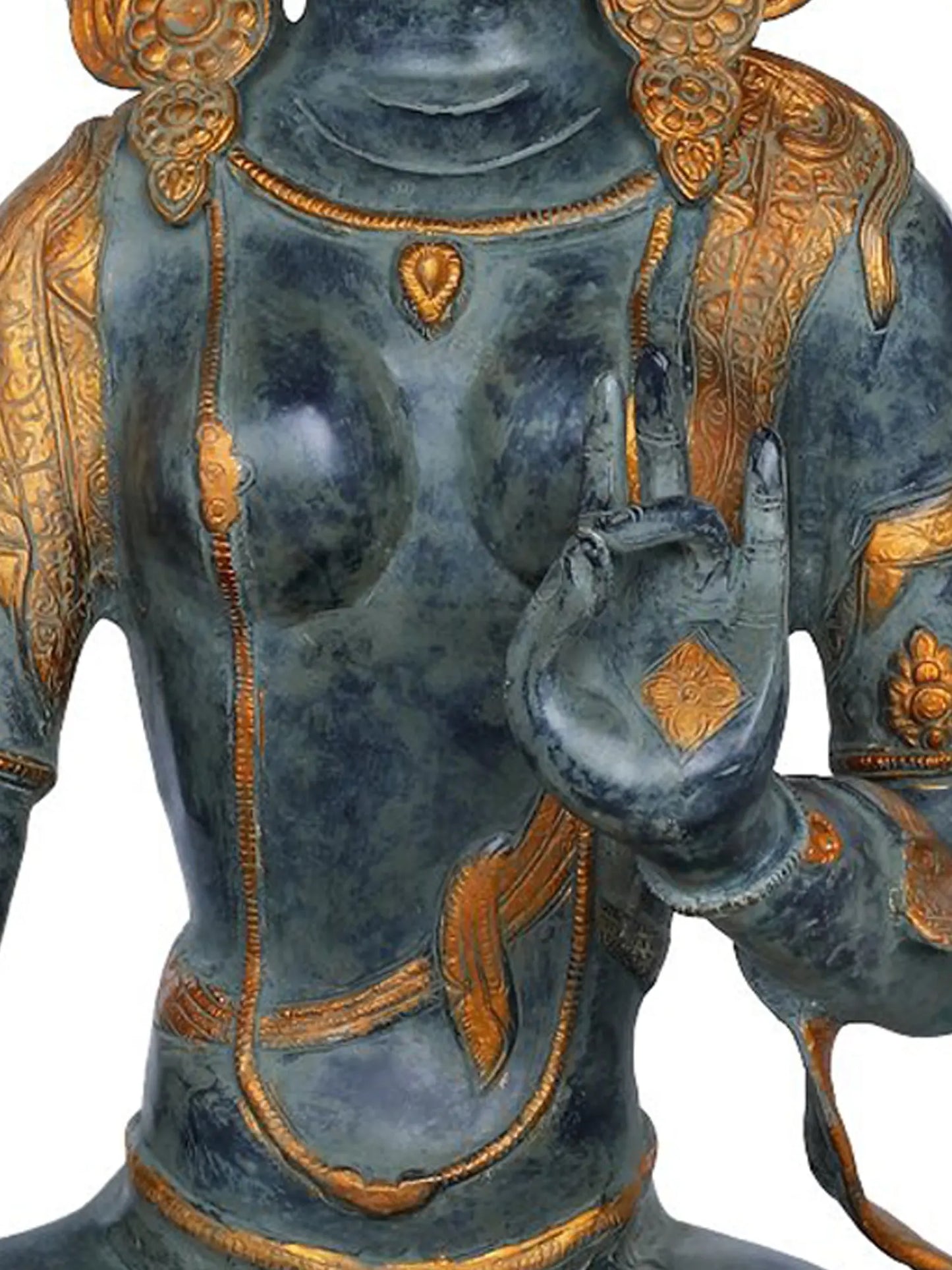 ब्रासोरा® तारा बैठी हुई | पीतल की मूर्ति | ऊंचाई 27.5 इंच और वज़न 24.10 किलोग्राम