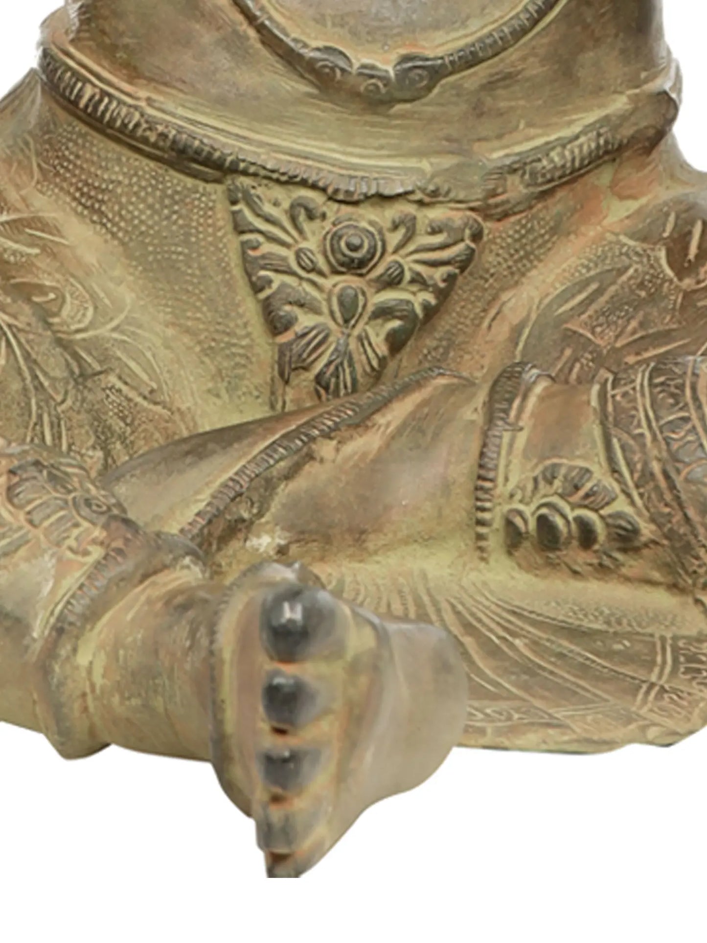 Brassaura® तारा बैठी हुई | पीतल की प्रतिमा | ऊंचाई 27.5 इंच और वज़न 24.10 किलोग्राम