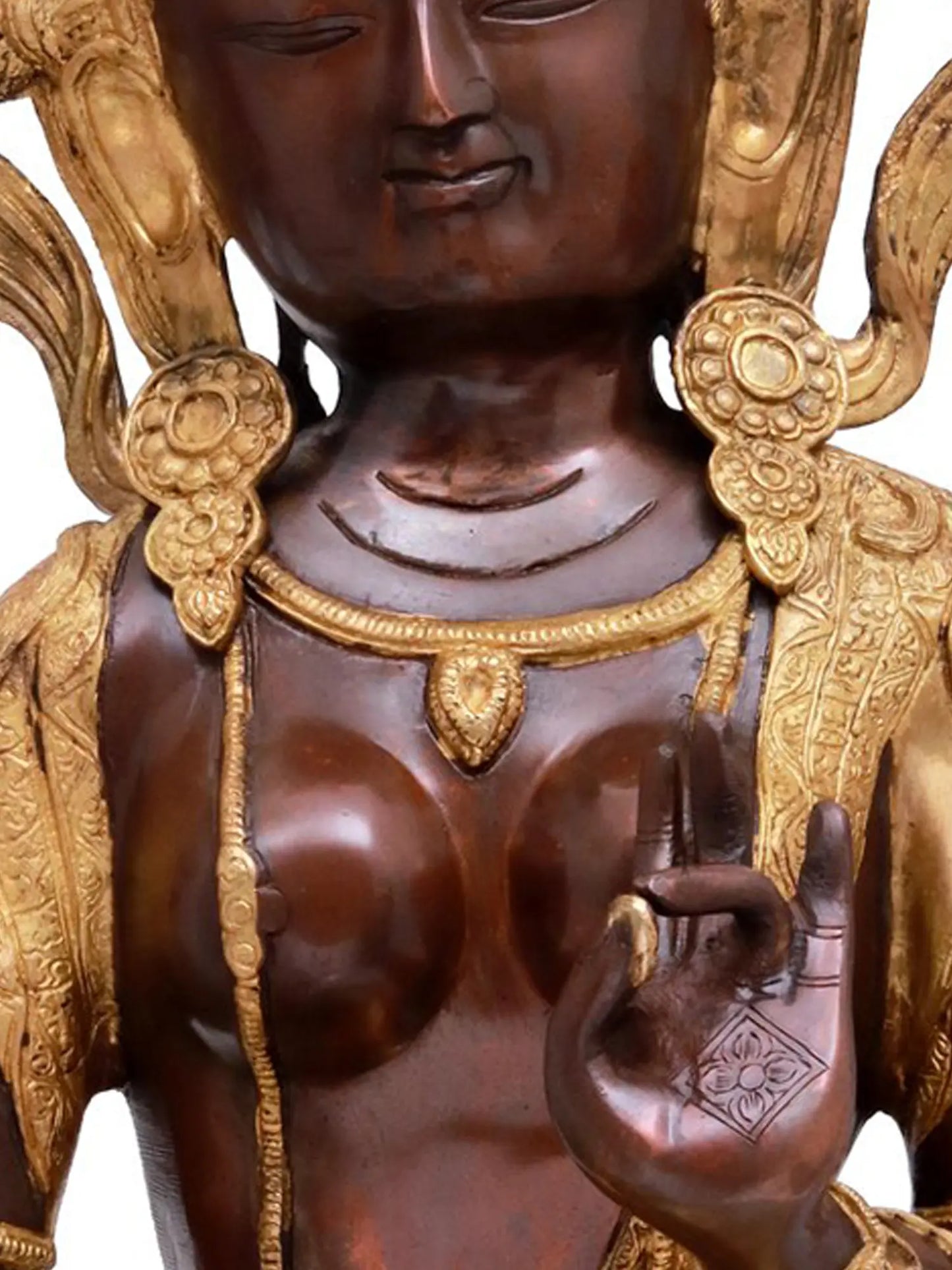 ब्रासोरा® तारा बैठी हुई | पीतल की मूर्ति | ऊंचाई 27.5 इंच और वज़न 24.10 किलोग्राम