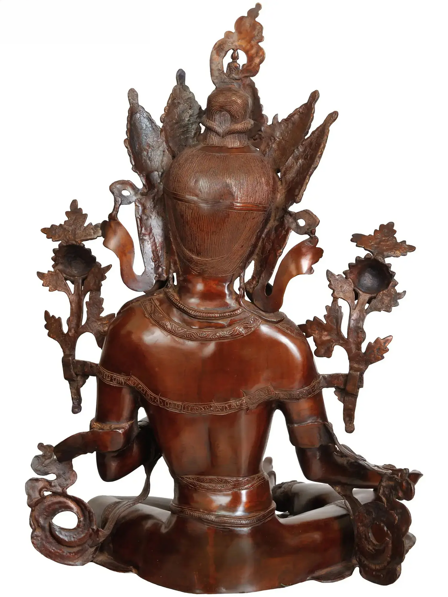 Brassaura® Tara Sitting | Brass Statue | Height 27.5 Inches & Weight 24.10 kgs