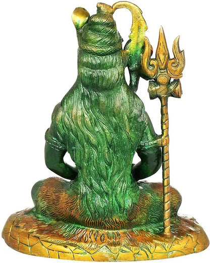 Brassaura® Brass Shiva Statue | Height 10.4 Inches & Weight 3.70 kg