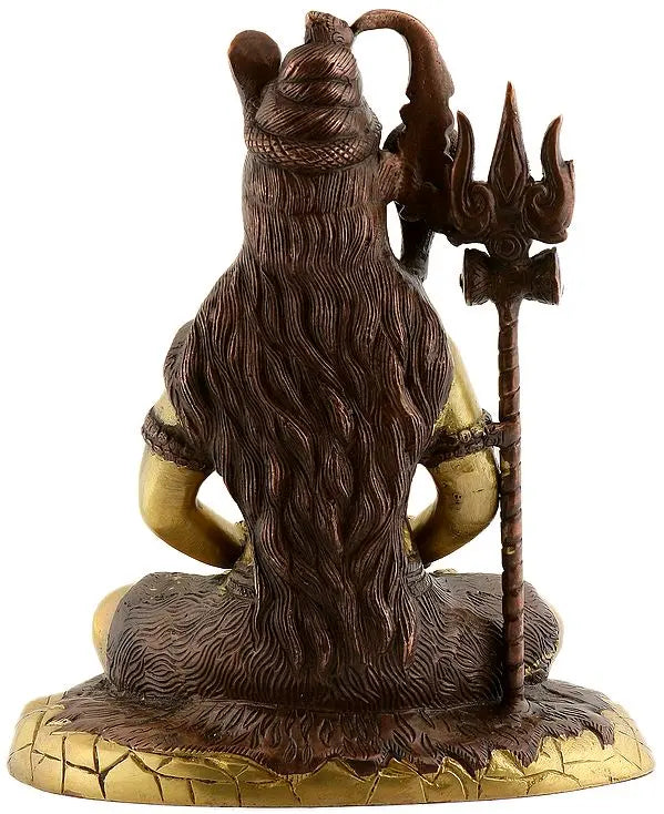 Brassaura® Brass Shiva Statue | Height 10.4 Inches & Weight 3.70 kg