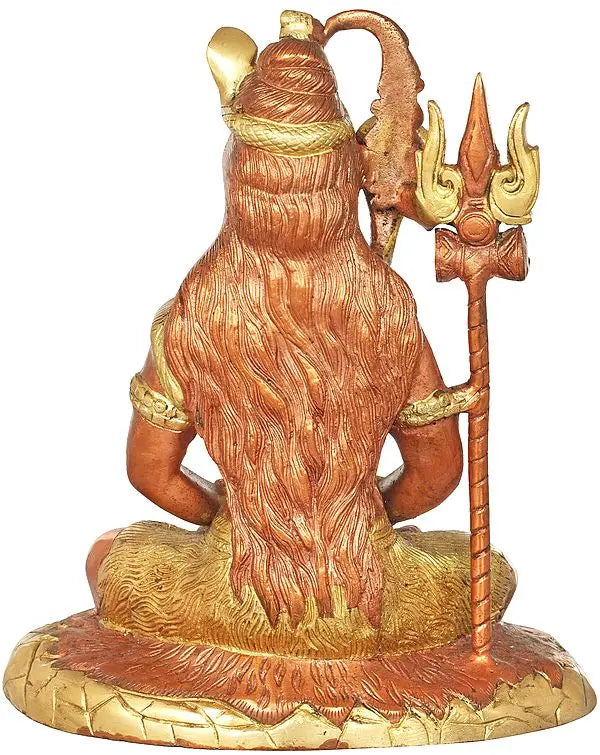Brassaura® Brass Shiva Statue | Height 10.4 Inches & Weight 3.70 kg