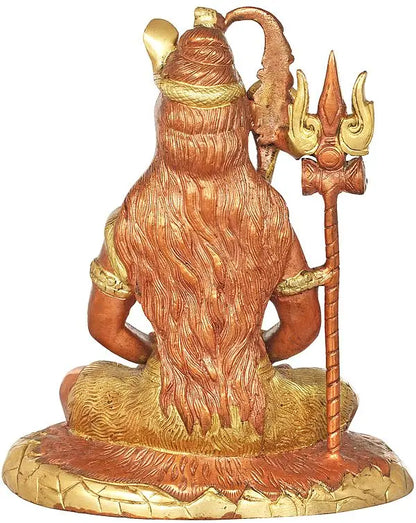 Brassaura® Brass Shiva Statue | Height 10.4 Inches & Weight 3.70 kg