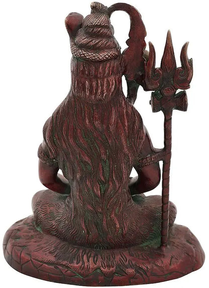 Brassaura® Brass Shiva Statue | Height 10.4 Inches & Weight 3.70 kg