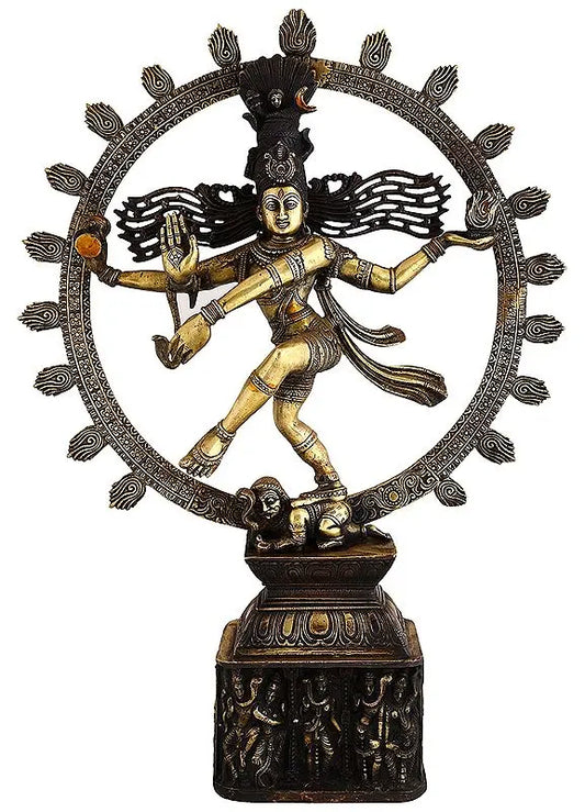Brassaura® Brass Nataraj Statue | Height 24 Inches & Weight 10.22 kg