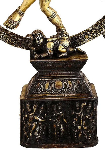 Brassaura® Brass Nataraj Statue | Height 24 Inches & Weight 10.22 kg