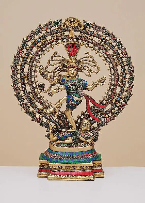Brassaura® Brass Nataraj Statue | Height 20.1 Inches & Weight 7.65 kg
