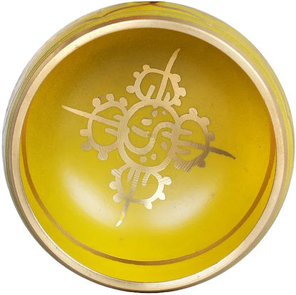 Brassaura® Brass Buddhist Singing Bowl | Height 5 CM