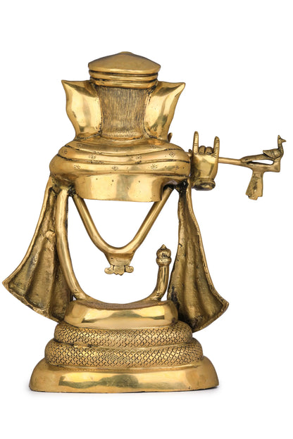 Brassaura™ Brass Modern Ganesha Statue | Height 20 Inches & Weight 12.90 kgs