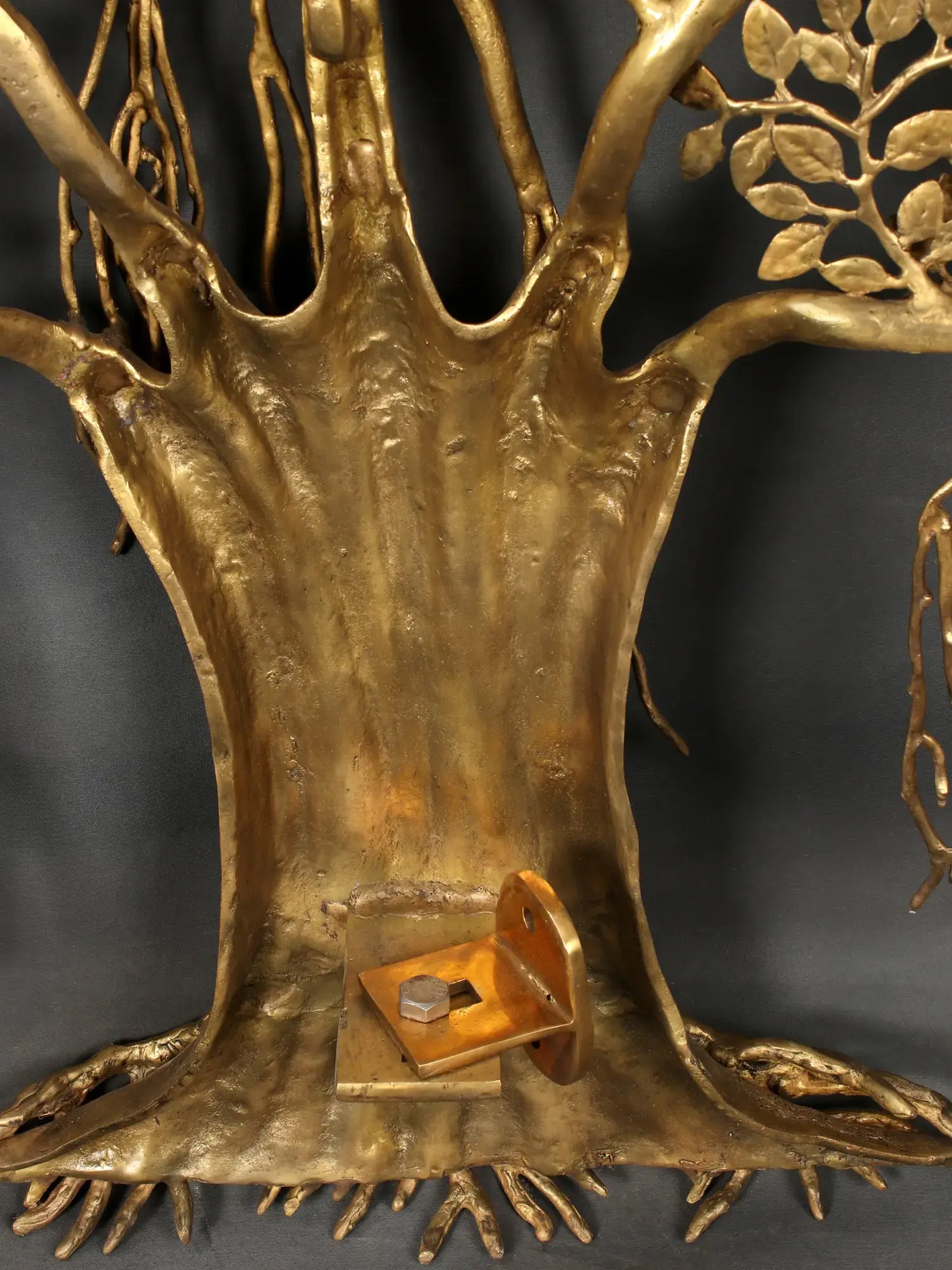 Brassaura® Brass Tree of Life Kalpvriksha Statue | Height 55.91 Inches & Weight 53 kg