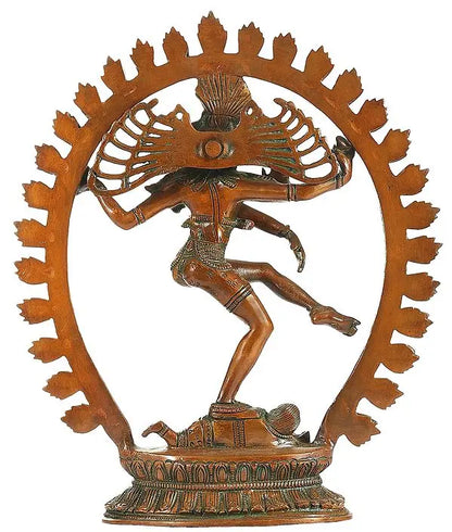 Brassaura™ Brass Nataraj Statue | Height 12 Inches & Weight 3 kg