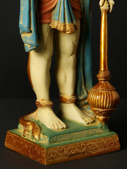 ब्रासौरा® पंचमुखी हनुमान मूर्ति | पवित्र पाँच-मुखी हनुमान प्रतिमा | ऊँचाई 14.37 इंच और वज़न 5.38 किग्रा