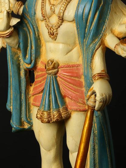 ब्रासौरा® पंचमुखी हनुमान मूर्ति | पवित्र पाँच-मुखी हनुमान प्रतिमा | ऊँचाई 14.37 इंच और वज़न 5.38 किग्रा