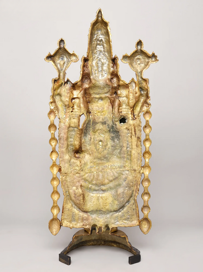 Brassaura® Lord Venkateshwara Statue | Brass | Height 47 Inches & Weight 48 kgs