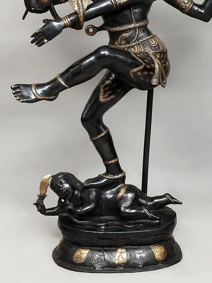 Brassaura® Brass Nataraj Statue | Height 57.1 Inches & Weight 91 kg