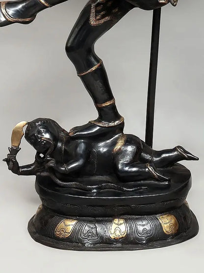 Brassaura® Brass Nataraj Statue | Height 57.1 Inches & Weight 91 kg