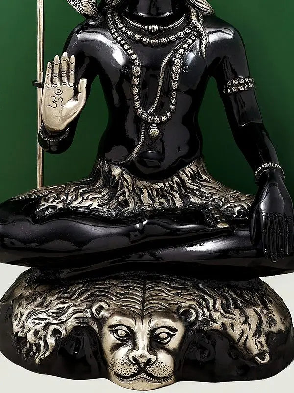 Brassaura® Brass Shiva Statue | Height 22 Inches & Weight 15.40 kg