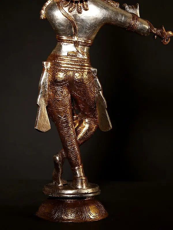 Brassaura® Brass Krishna Statue | Height 23 Inches & Weight 8.20 kg