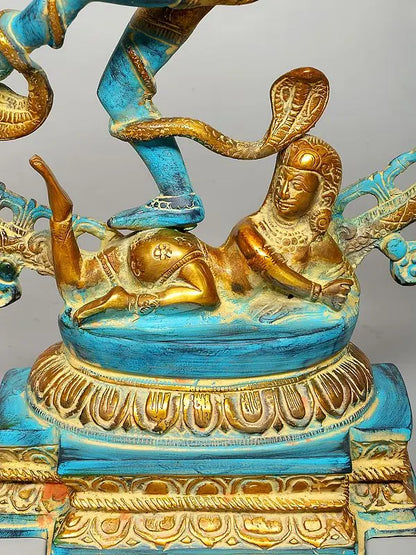 Brassaura™ Brass Nataraj Statue | Height 20.5 Inches & Weight 8.82 kg