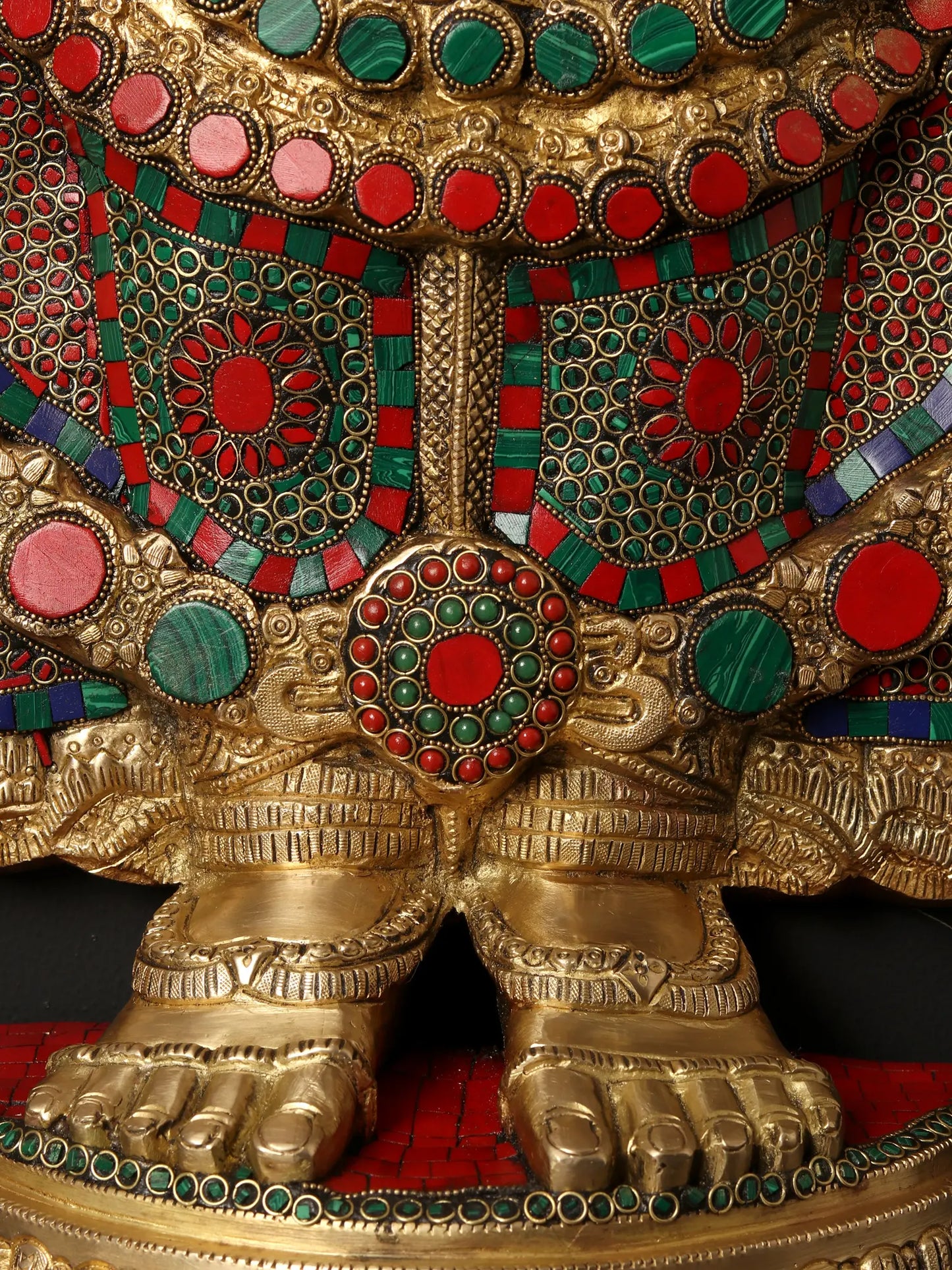 Brassaura® Brass Venkateswara Statue | Height 46 Inches & Weight 44 kg