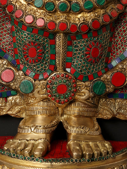 Brassaura® Brass Venkateswara Statue | Height 46 Inches & Weight 44 kg
