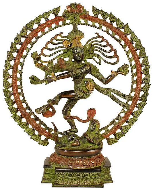 Brassaura® Brass Nataraj Statue | Height 20.1 Inches & Weight 8.52 kg