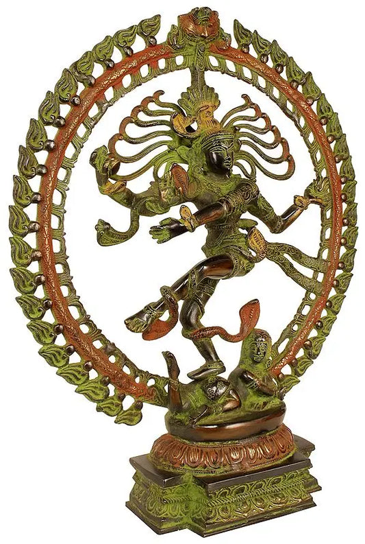 Brassaura® Brass Nataraj Statue | Height 20.1 Inches & Weight 8.52 kg