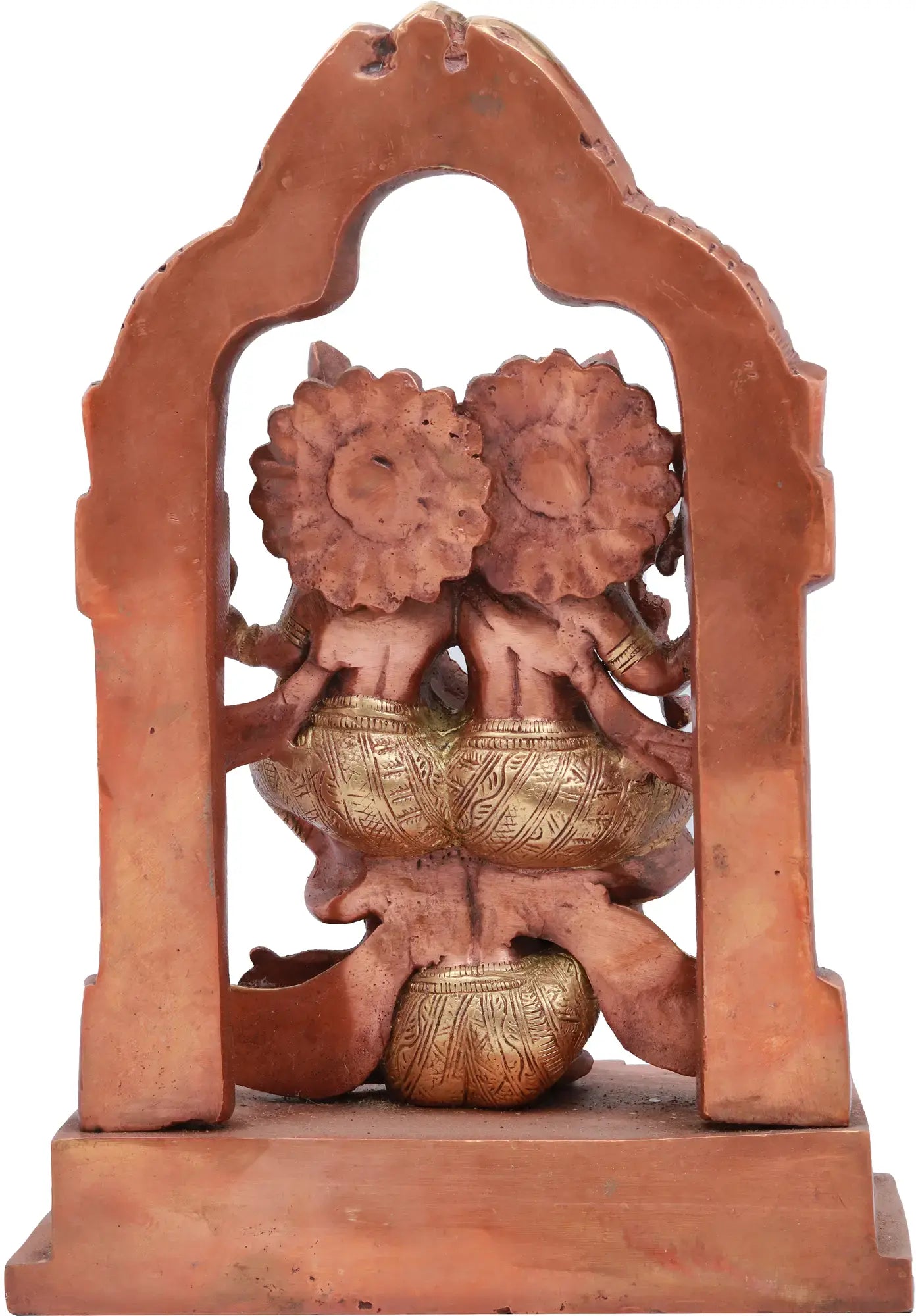 Brassaura® Brass Lakshmi Narayana on Garuda Statue | Height 12 Inches & Weight 5.24 kg
