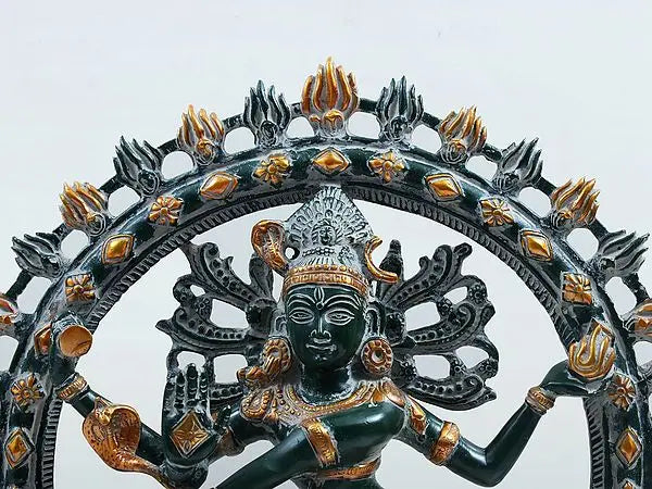 Brassaura® Brass Nataraj Statue | Height 13.2 Inches & Weight 11 kg